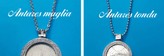 DANTE ALIGHIERI CONIO 1965  PENDENTE MONETA 500 LIRE D'ARGENTO CON COLLANA 90 CM.1