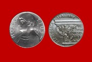 ORAZIO 1993 MONETA 500 LIRE D'ARGENTO INCASTONATA IN PORTACHIAVI GIOIELLO UNICO