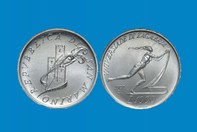 UNIVERSIADI DI ZAGABRIA 1987 MONETA D'ARGENTO 1000 LIRE  IN PORTACHIAVI GIOIELLO1